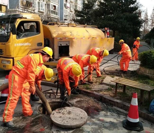 龙州市政管道清淤