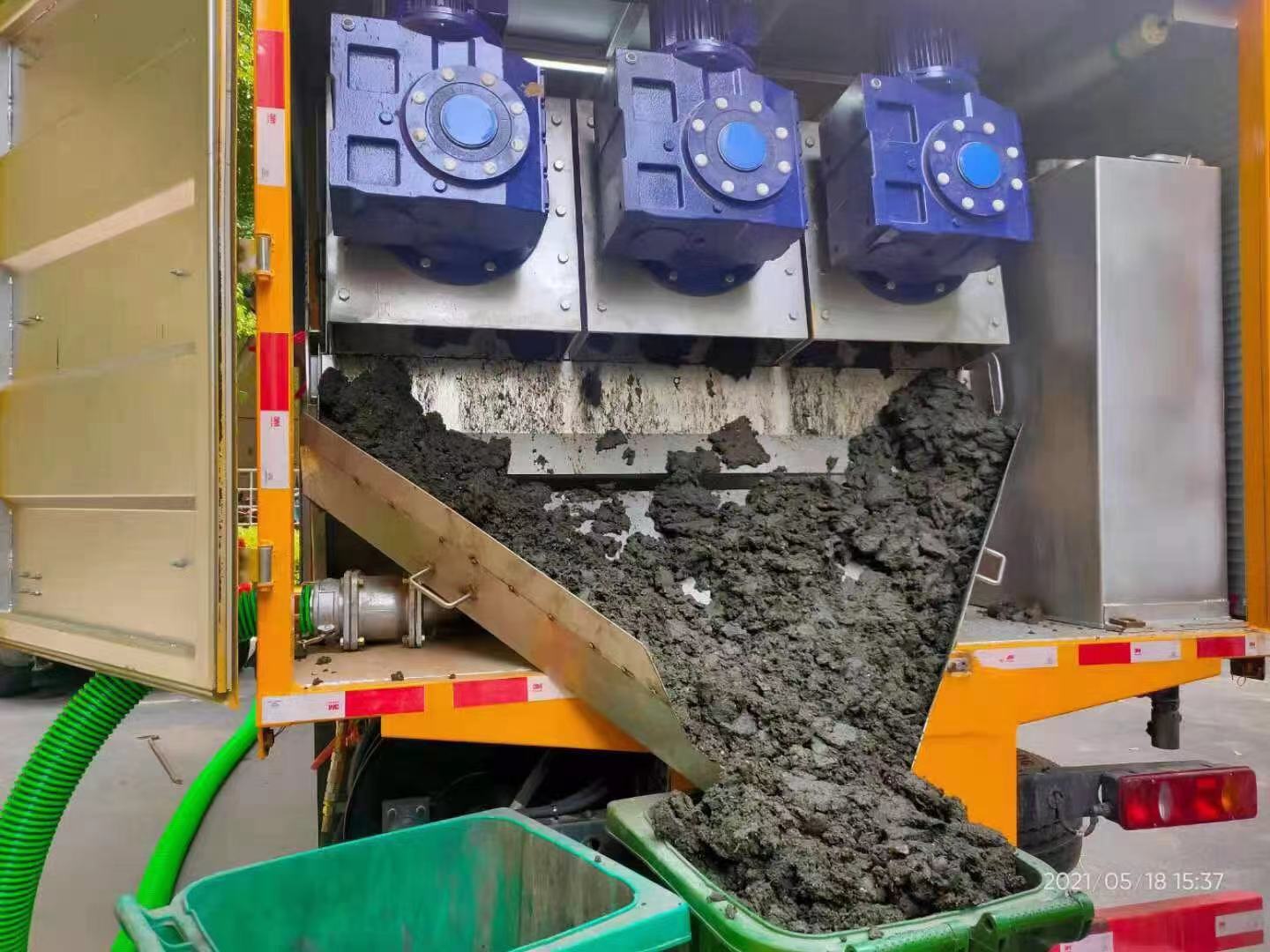 龙州化粪池清掏城市维护站-泥浆净化干湿分离处理